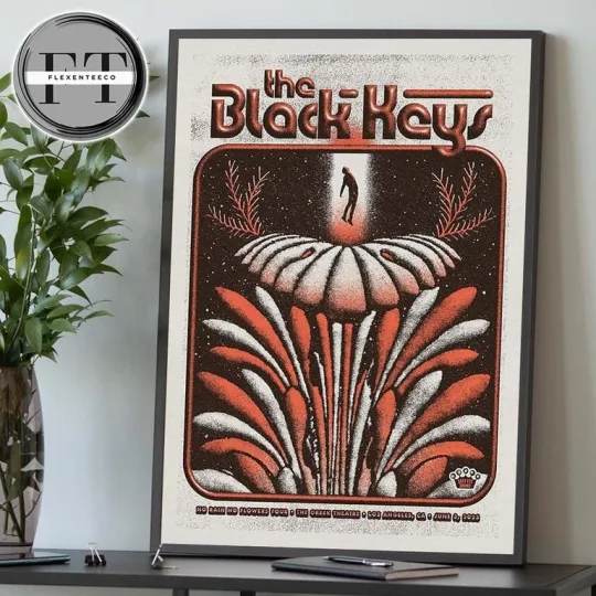 Discover The Black Keys No Rain No Flowers Tour On June 3 2025 poster
