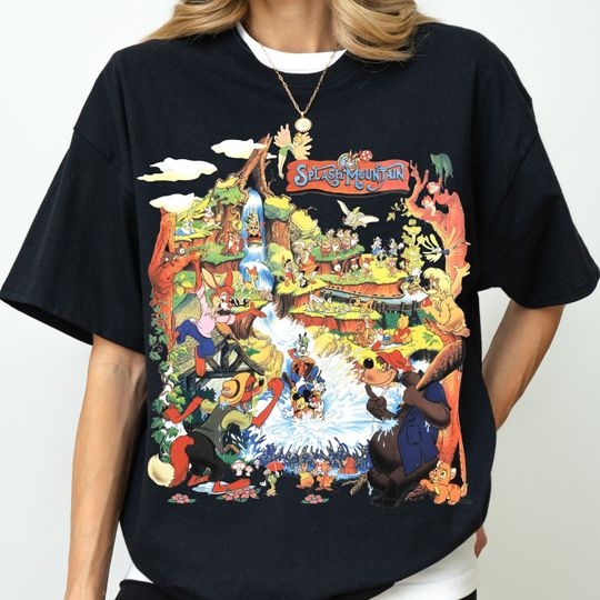 Discover Disneyyy Splash Mountain Zip A Dee Doo Dah Est 1992 Shirt