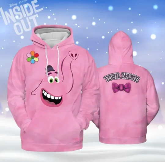Discover Personalized Insidee Outt Bing Bong 3D HOODIE Christmas Day Gift US Size