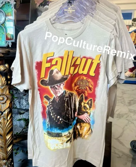 Discover Universal Studios HHN Halloween HN 2025 Falllout Preview Shirt 2XL