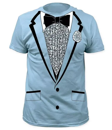 Discover Dumb and Dumber Harry Blue Prom Tuxedo Costume T-Shirt