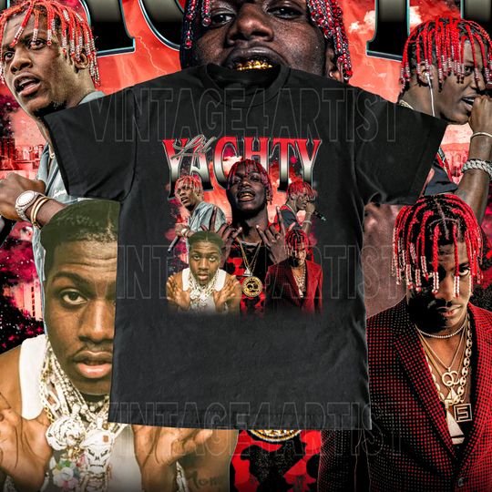 Discover Vintage Lil Yachty Shirt - Vintage Design, Lil Boat Rapper