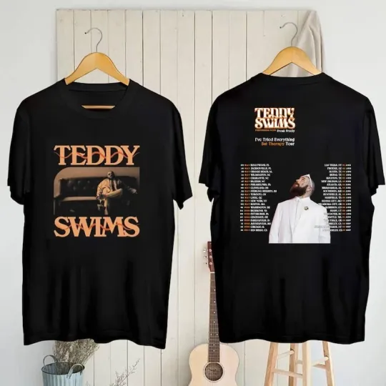 Discover Teddy Swims Tour 2025 T-Shirt, Teddy Swims 2025 Concert Shirt, Teddy Swims Fan