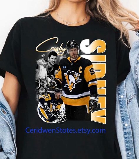 Discover Sidney Crosby Shirt Ice Hockey Canadian Professional Hockey Championships