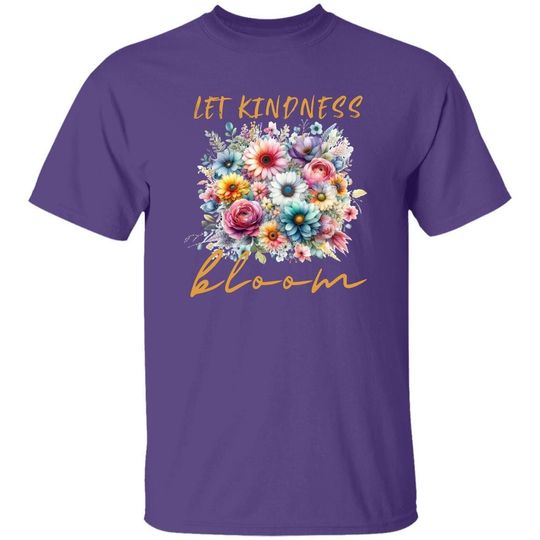 Discover Let Kindness Bloom, Mental Health Matters, Self Love, Be Kind Retro Shirt
