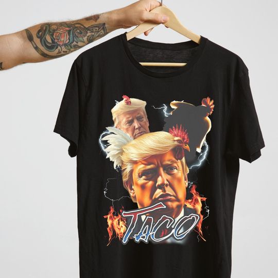 Discover funny trump taco Shirt, TACO Trump Always Chickens Out Shirt