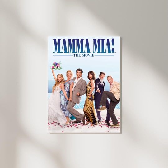 Discover Mamma Mia Poster, Wall Decor