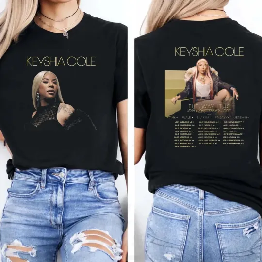 Discover Tour 2025 Keyshia Cole Shirt, Keyshia Cole Fan Gift