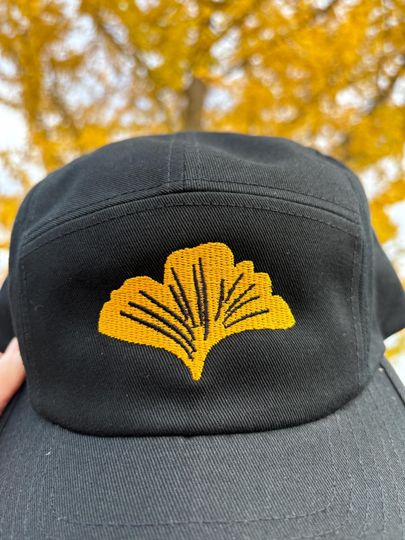 Discover Ginkgo Leaf Five Panel Cap