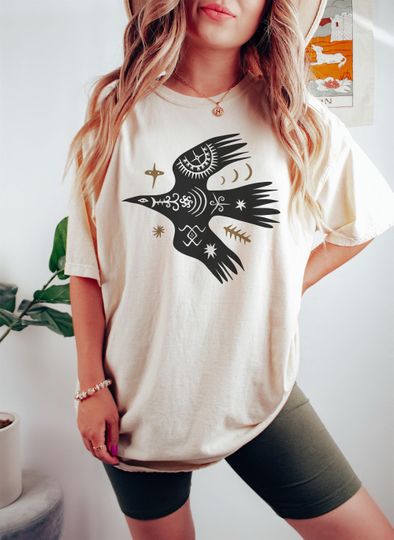 Discover Bird Shirt, Celestial Bird Shirt