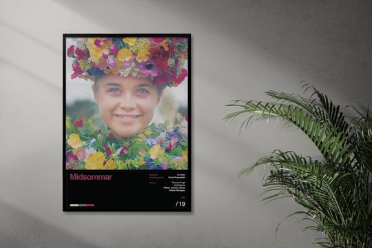 Discover Midsommar Movie Poster - Retro Minimalist Poster, Movie Fan Gift