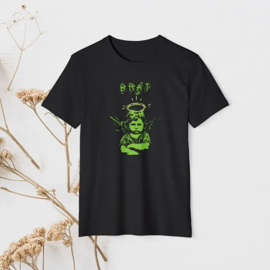 Discover Charli XCX Brat Inspired Eco Friendly Graphic T-Shirt