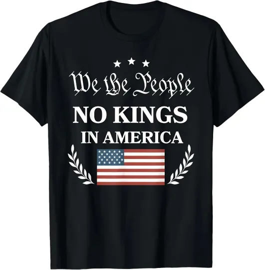 Discover We The People No Kings In America USA Flag Patriotic 4th July Unisex T-Shirt