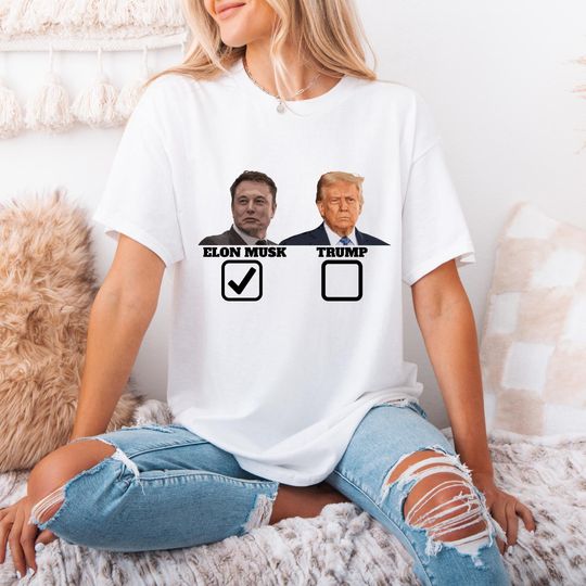 Discover Trump Vs Elon Musk Shirt, Trump vs Elon T-Shirt,  Political Graphic Tee, Support Elon