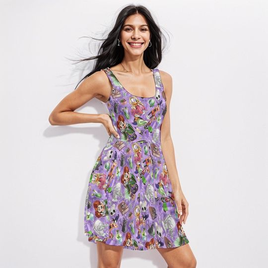 Discover Disneyyy Halloween dress,Minniee and Friends Dress