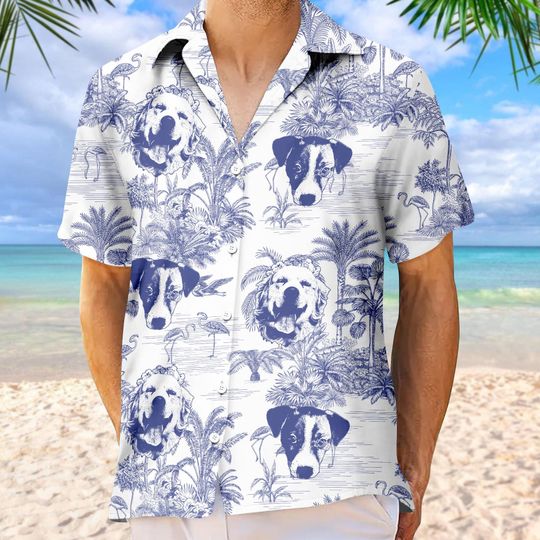 Discover Custom Hawaiian Shirt for Men, Women & Dog Lovers – Toile De Jouy Dog Breed Shirt