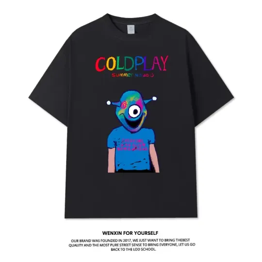 Discover 2025 Coldplay Band Around The T-shirt