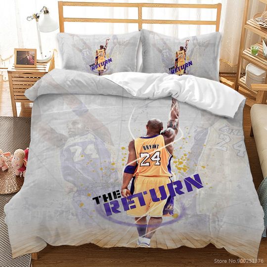 Discover Basketball Star 3D Printed Bedding Set  Duvet Cover Set Quilt Cover with Pillowcase Set Bedclothes