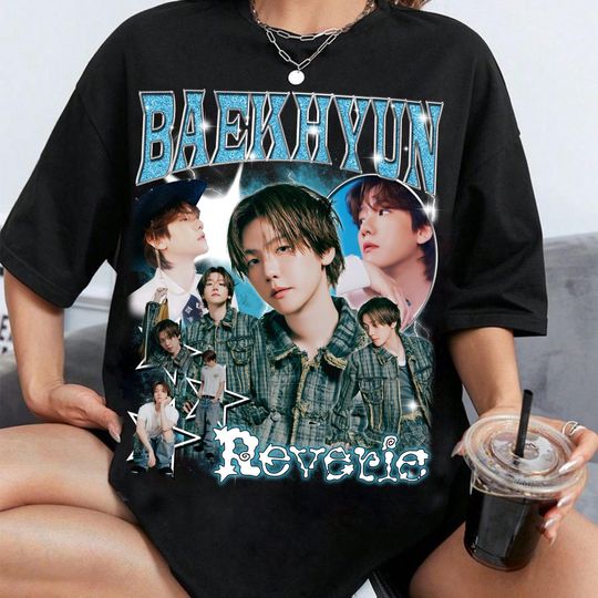 Discover Retro Baekhyun Reverie Tour 2025 T-Shirt, Baekhyun Essence of Reverie Shirt