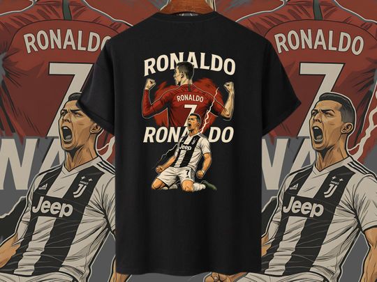 Discover Ronaldo Fan T-Shirt | Soccer Sports Tee | Football Lover Gift