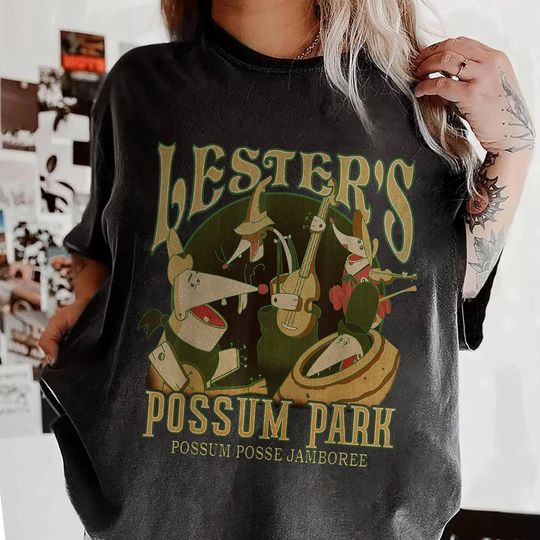 Discover A goofyy Movie Lester's Possum Park T-Shirt