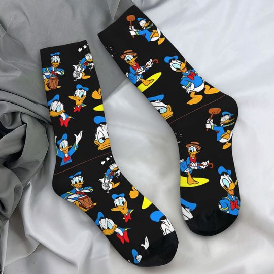 Discover Donald Duckk Cartoon Stockings Men's Socks