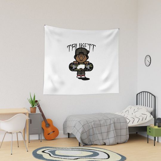 Discover Trukfit Mens Lil Wayne Skate Tapestry