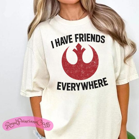 Discover I Have Friends Everywhere Shirt, Cute Travel Lover Tee, Adventure Vibes Tee