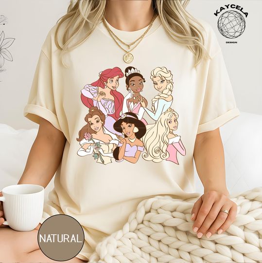 Discover Disneyyy Princess Shirt, Watercolor Princess Shirt