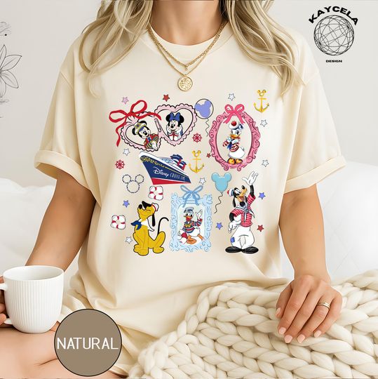 Discover Disneyyy Cruise Line Mickeyy and Friends Shirt