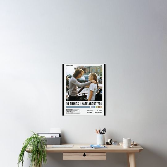 Discover Day Gift For 10 Things I Hate About You Music Fans Poster
