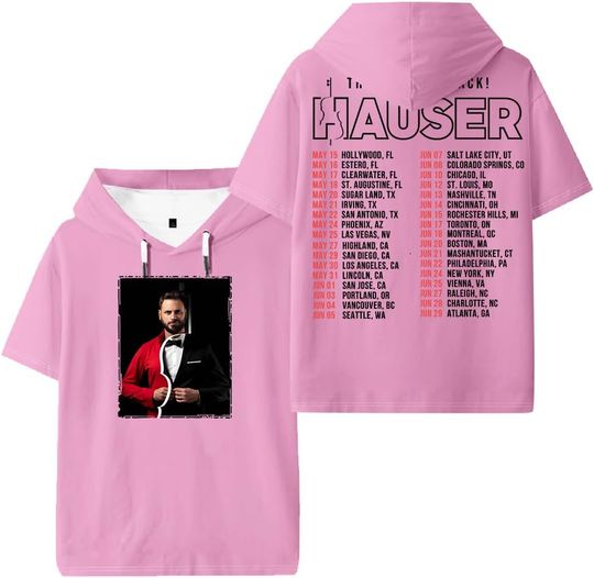 Discover Hauser The Rebel is Back Tour 2025 Hooded