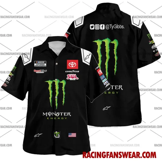 Discover Ty Gibbs Racing 2025 Hawaiian Shirts