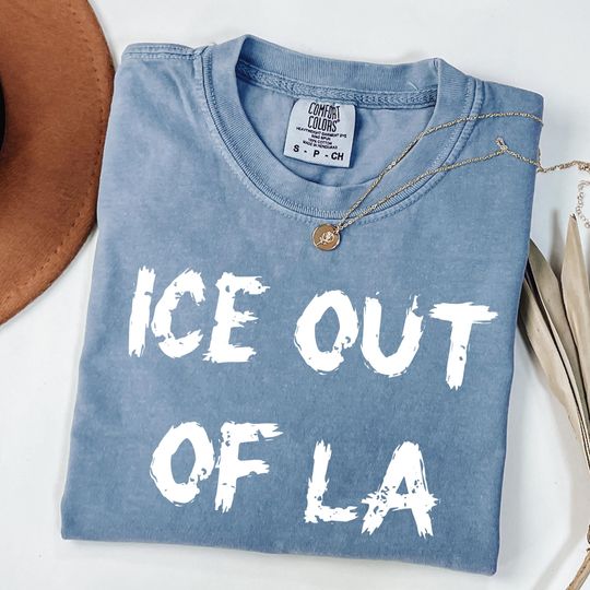 Discover ICE Protest Shirt, ICE Out Of LA Shirt, Abolish Ice Shirt, Human Rights Tee