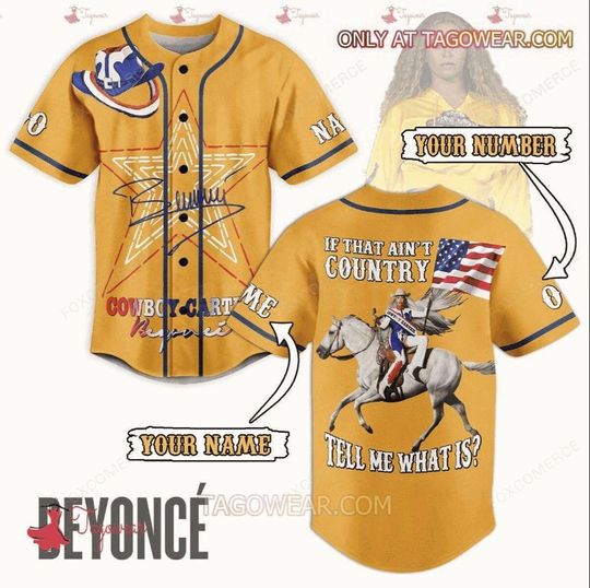 Discover Beyonc Cowboy Carter Country Music Fan Jersey
