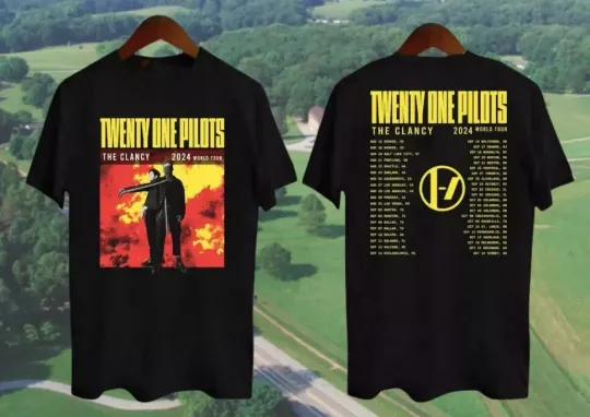 Discover Pilotss band Clancy World Tour T-Shirt, Gift For Fans
