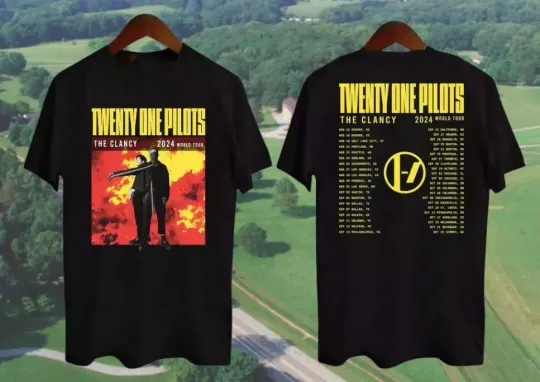 Discover Pilotss band Clancy World Tour Music T-Shirt, Gift For Fans