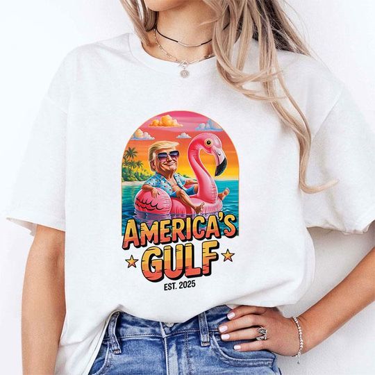 Discover Trump America's Gulf Est 2025 T Shirt