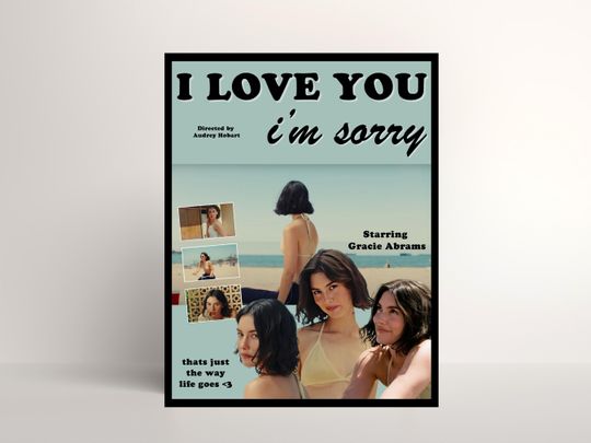 Discover "I Love You, I'm Sorry" & "The Secret of Us" Poster, Wall Decor