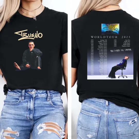 Discover Trueno Tour T-Shirt, Trueno World Tour 2025 Shirt
