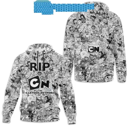 Discover Cartoon Network RIP CN All Characters Hoodie