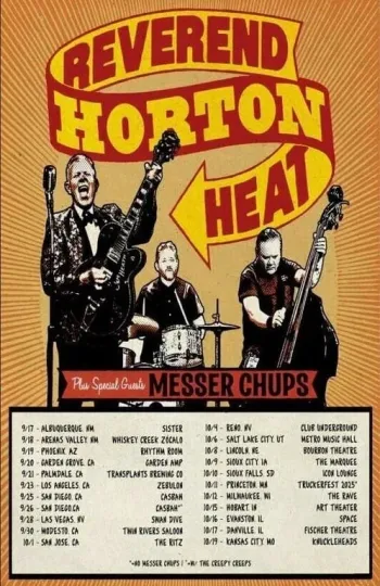 Discover Tour 2025 New Poster Reverend Horton Poster