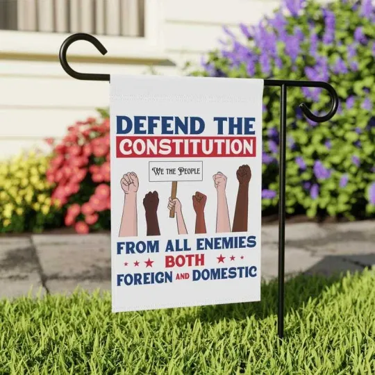 Discover Defend The Constitution From All Enemies We The People Anti Trump Flag