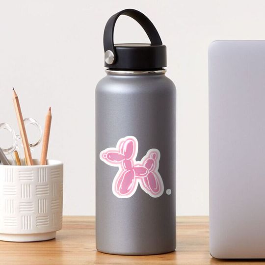Discover Neon balloon dog sticker! ;) Sticker