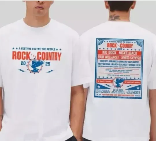 Discover Rock The Country 2025 Lineup Fan Gifts, Rock The Country 2025 T-Shirt