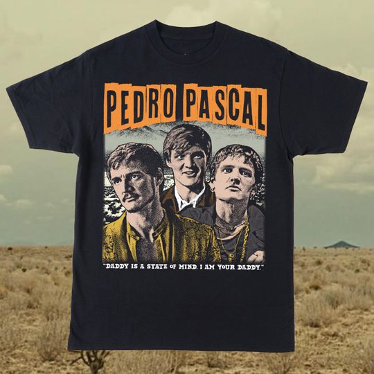 Discover Pedro Pascal Vintage Tshirt, Pedro Pascal Retro Shirt