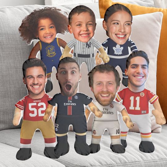 Discover Personalized Sports Gift Custom 3D Doll Custom Athlete Pillow Personalized Photo Pillow Custom Sports Gift Idea Personalized Athlete Gift