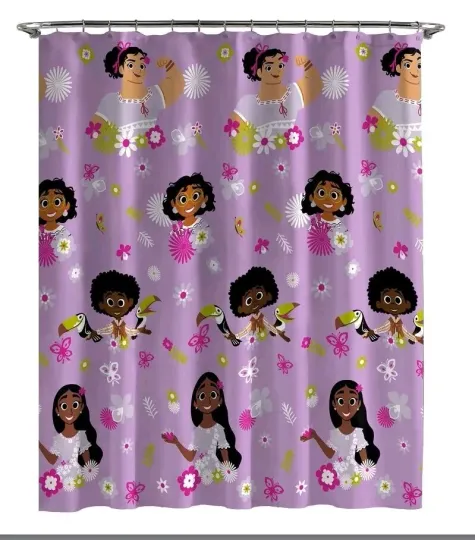 Discover Disneyyy encantoo Rotary Shower Curtain