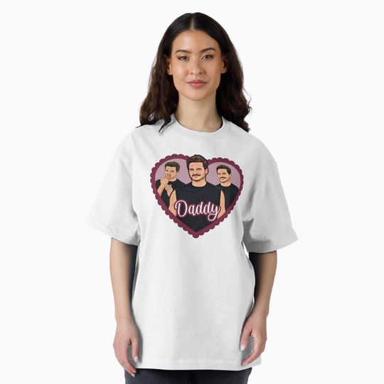Discover Pedro Pascal Daddy Love Heart T-Shirt