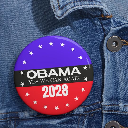 Discover Let's Fix This Obama 2028 Pin Button
